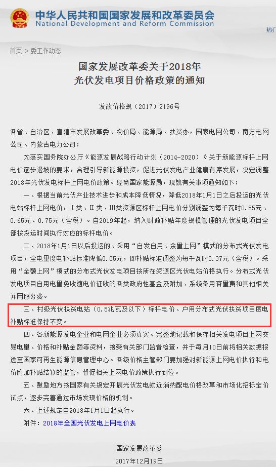 光伏补贴价格红头文件，政策调整与市场动态